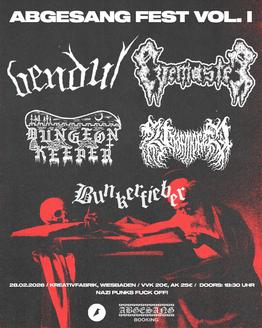 Veranstaltungsbild für Abgesang Fest Vol. 1